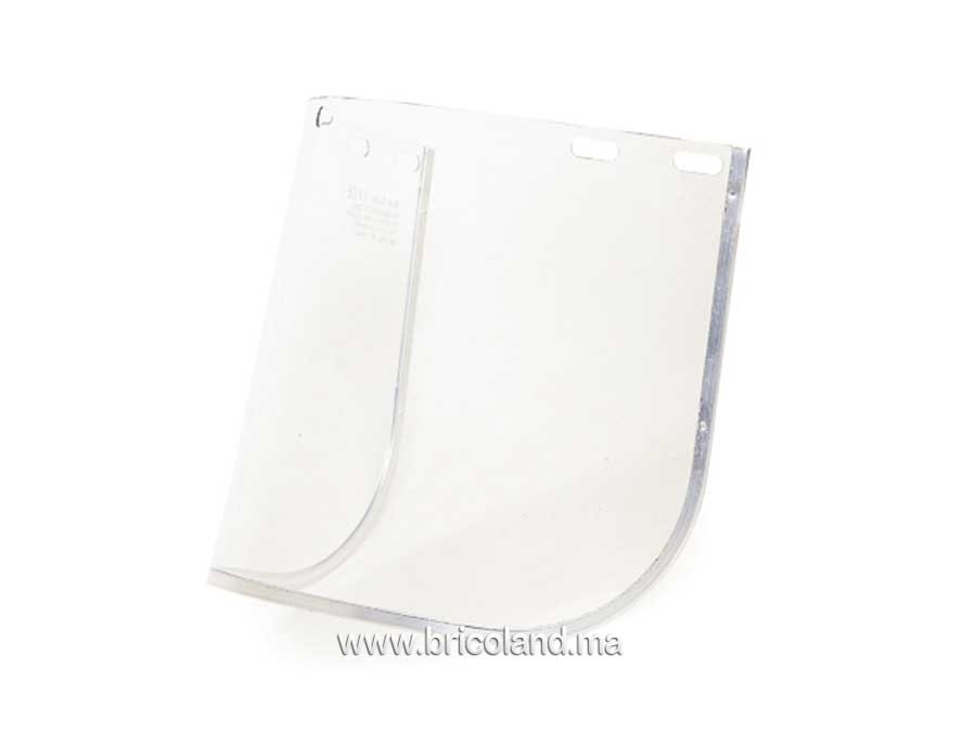 Ecran transparent avec bordures en aluminium-0