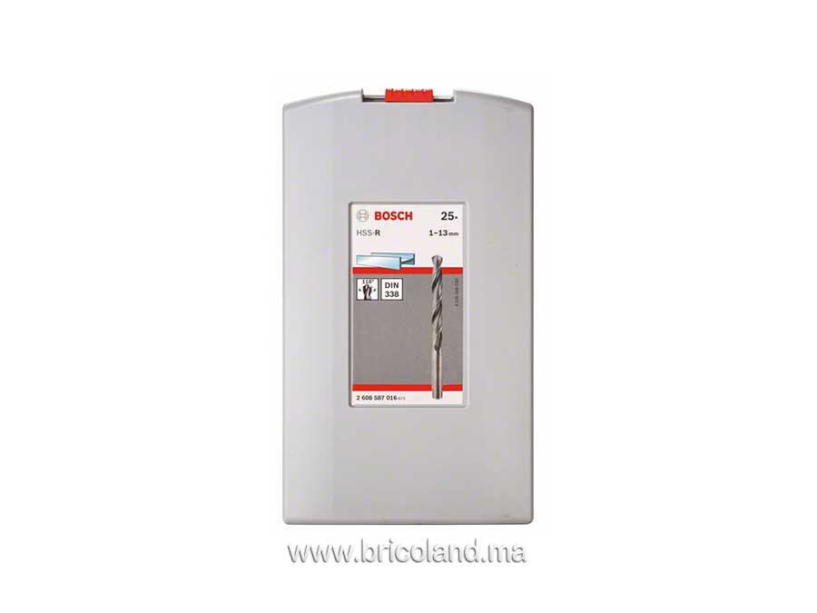 Jeu de 25 forets à métaux HSS-R - Bosch-3479