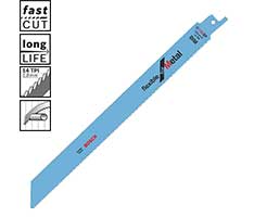 Lame de scie sabre S 1122 BF BIM pour métal 5 pièces - Bosch-thumbnail