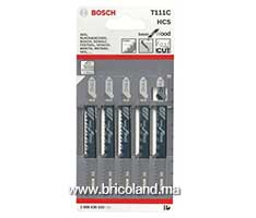 Lame de scie sauteuse pour bois T 111 C HCS 5 pièces - Bosch-thumbnail