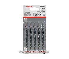 Lame de scie sauteuse pour bois T 244 D HCS 5 pièces - Bosch-thumbnail