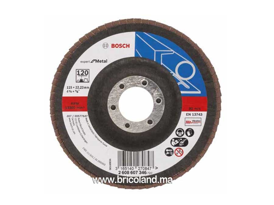 Plateaux à lamelles 115mm G60 STANDARD pour Métal - Bosch-0