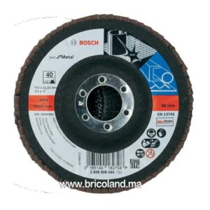 Plateaux à lamelles 115mm, 22,23, 40 Meilleur pour Métal - Bosch-0