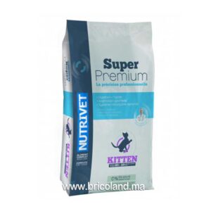 Croquettes pour chat Super Premium chaton 34/15- 3,5 Kg - Nutrivet-0