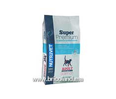 Croquettes pour chat Super Premium Adult Saumon 8Kg - Nutrivet-thumbnail