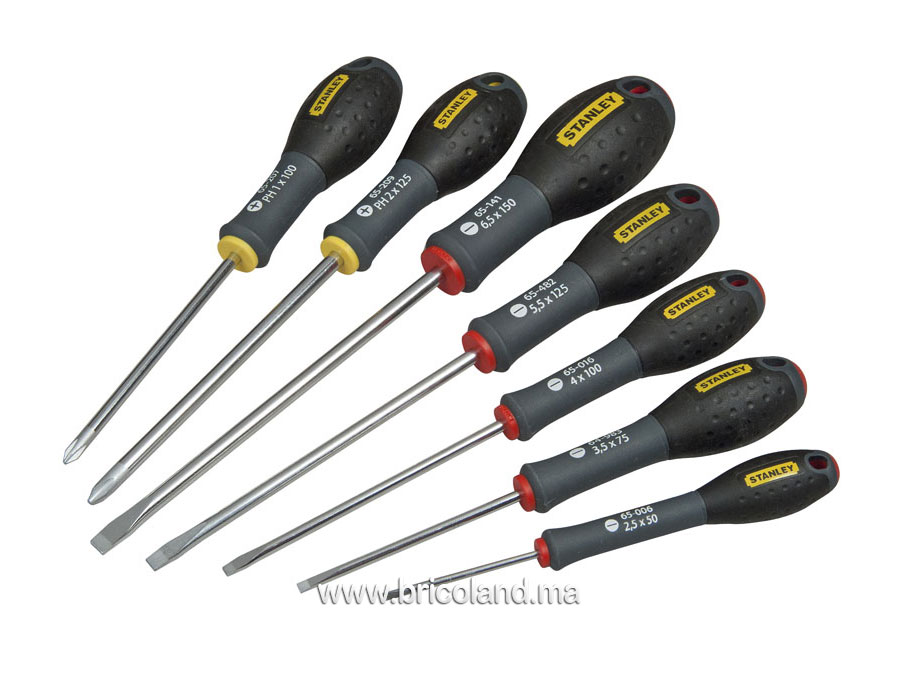 Jeu de 7 tournevis FATMAX - STANLEY-0