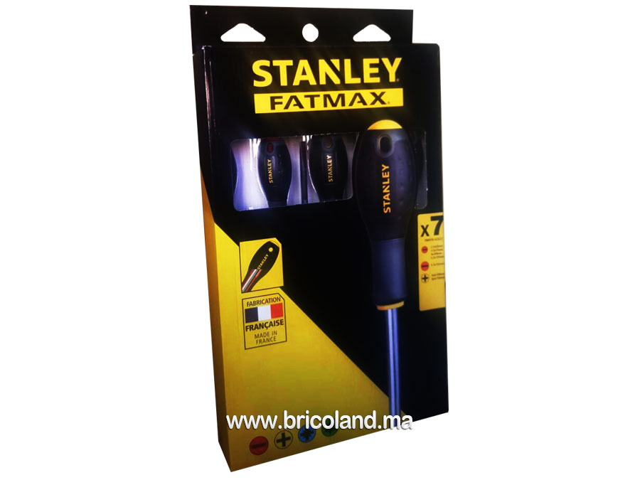 Jeu de 7 tournevis FATMAX - STANLEY-4036