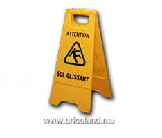 Panneau de signalisation Attention Sol Glissant-thumbnail