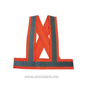 Baudrier de signalisation orange-0