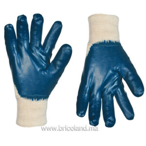 Gant coton enduit nitrile -0
