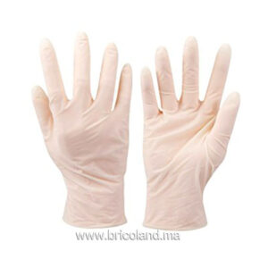 Gants latex jetable poudrés boite 100 pcs-0
