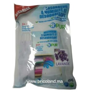 Recharge pour absorbeur d'humidité et désodorisant pour chambre - R'PUR-0