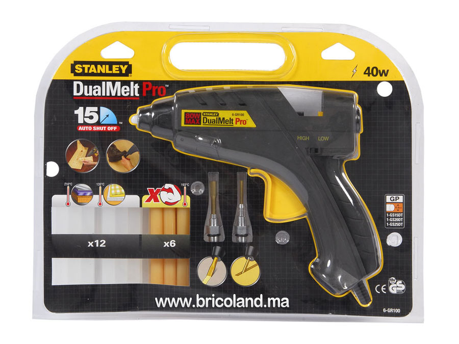 Pistolet à colle DualMeltPro - STANLEY-4045