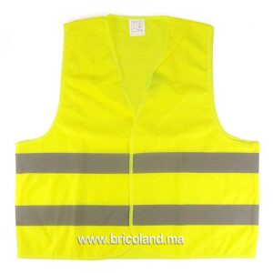 Gilet de signalisation avec 2 bandes horizontales-0