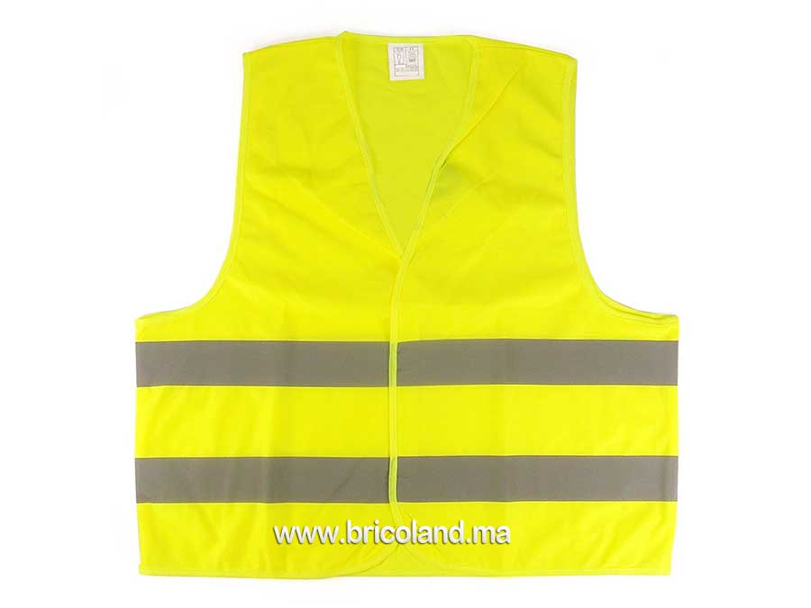 Gilet de signalisation avec 2 bandes horizontales-0