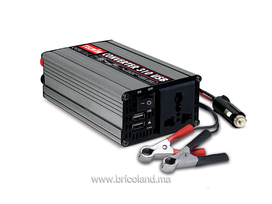 Convertisseur 12V CONVERTER 310 USB 300W - Telwin-0