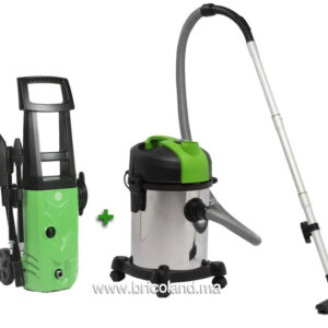 Pack Aspirateur eau et poussière + Nettoyeur haute pression - IPC-0