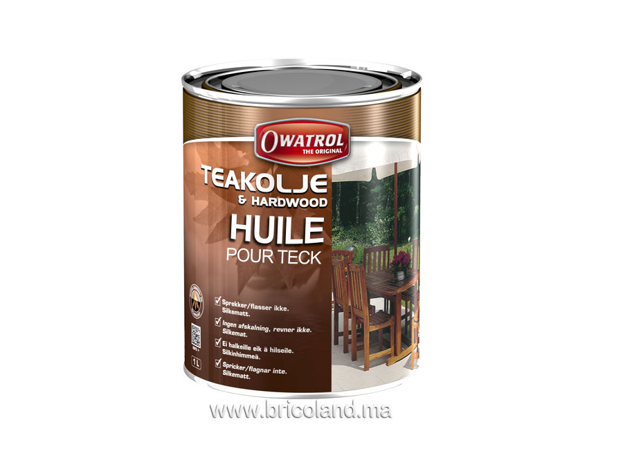 Huile pour teck TEAK-OLJE 1L - Owatrol-0