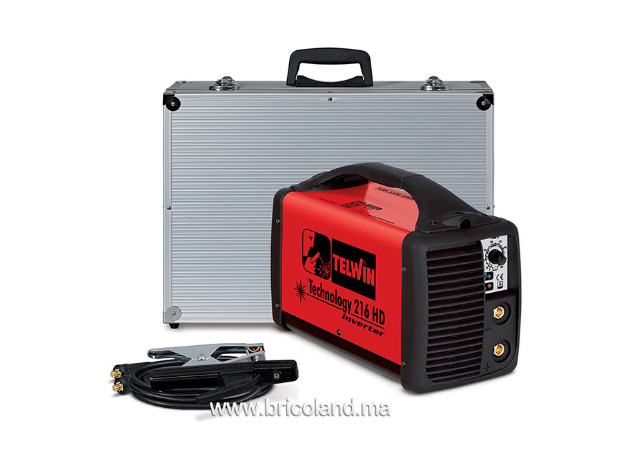 Poste à souder portatif TECHNOLOGY MMA TIG 5.5Kw 180A - Telwin-0