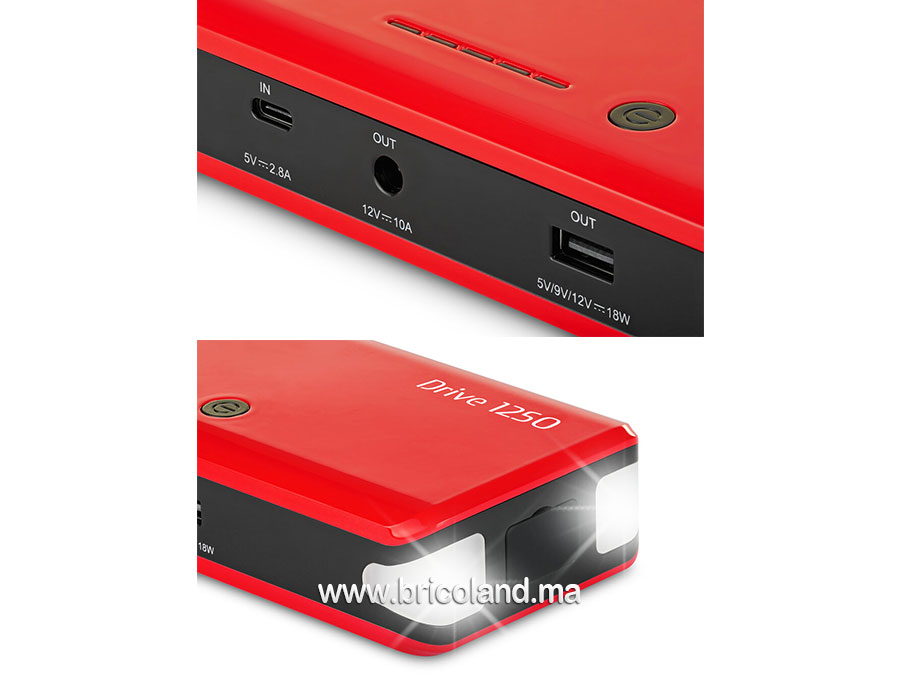 Démarreur Lithium 12V 1250A Drive 1250 - Telwin-17597