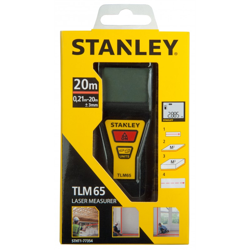 Télémètre laser TLM65 20 mètres - STANLEY-4307