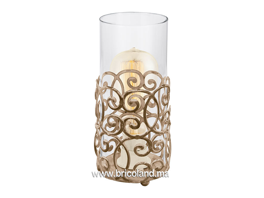 Luminaire de table en verre CARDIGAN 49274 - EGLO-0