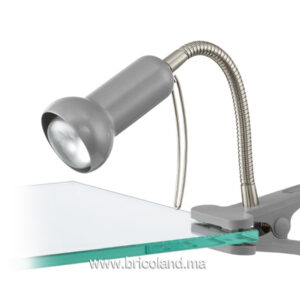 Luminaire pince en acier-plastique 81265 - EGLO-0
