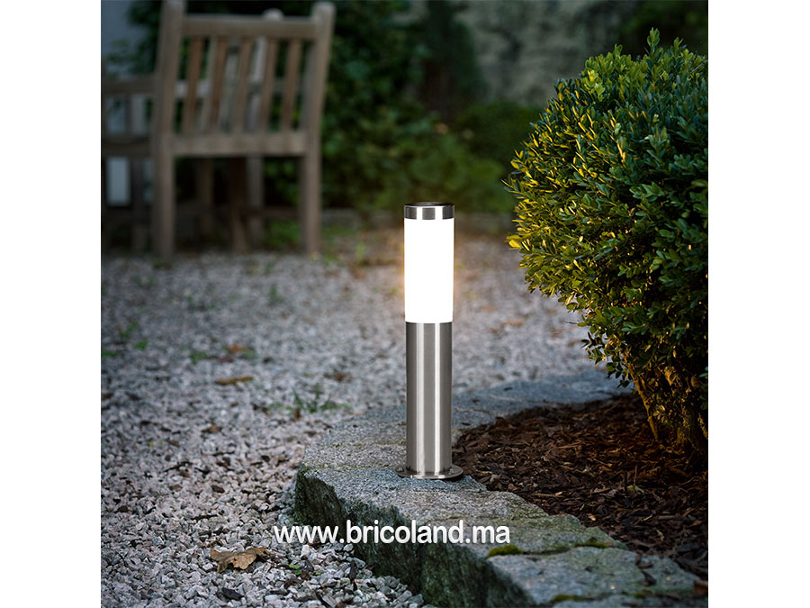 Lampadaire d’extérieur en acier inoxydable HELSINKI 81751 - EGLO-5184