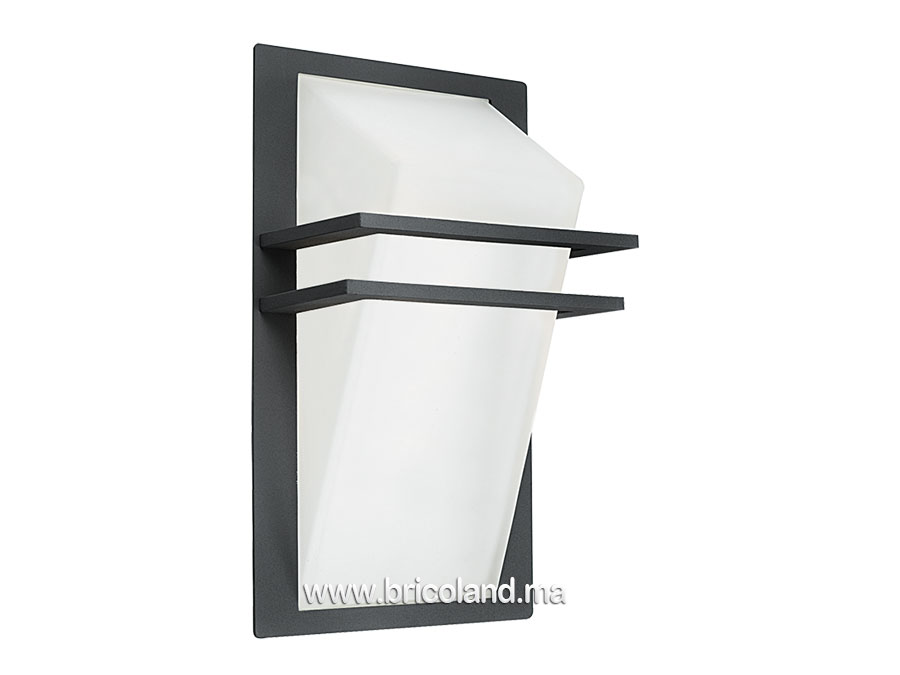 Applique d’extérieur en aluminium moulé verre satiné - EGLO-0
