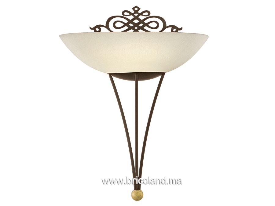 Applique en verre chaulé MESTRE 86715 - EGLO-0