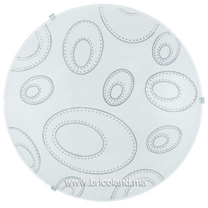Plafonnier en verre avec décor SCALEA1 90151 - EGLO-0