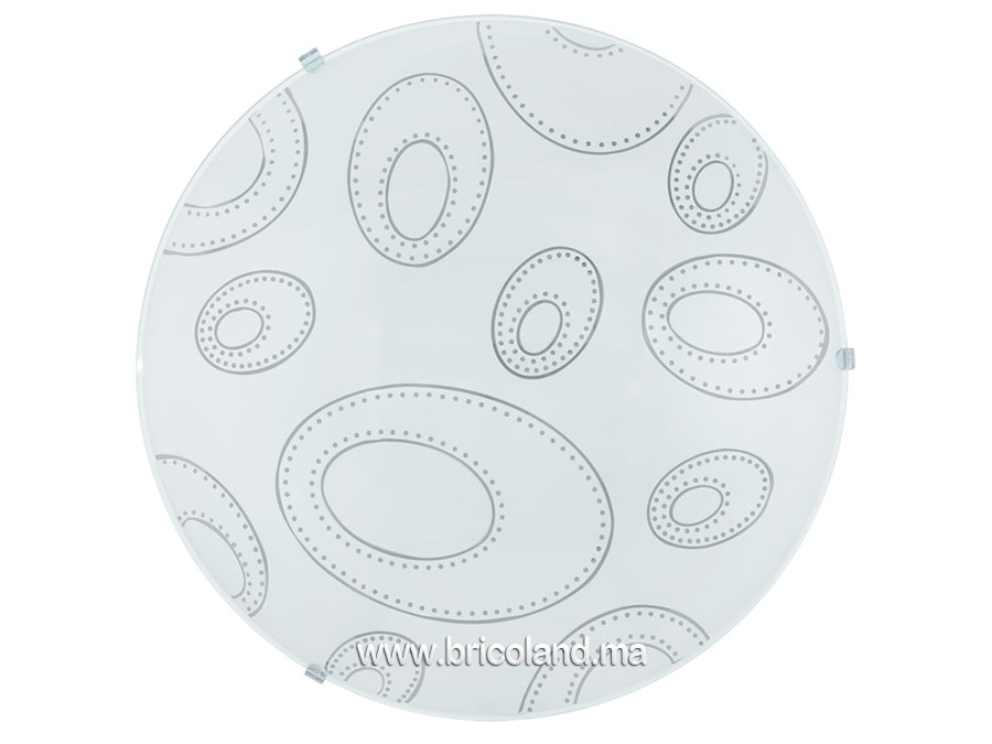 Plafonnier en verre avec décor SCALEA1 90151 - EGLO-0