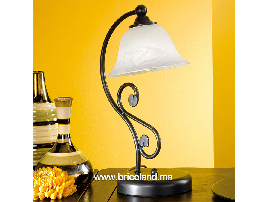 Luminaire de table en verre albâtre 91007 - EGLO-5058