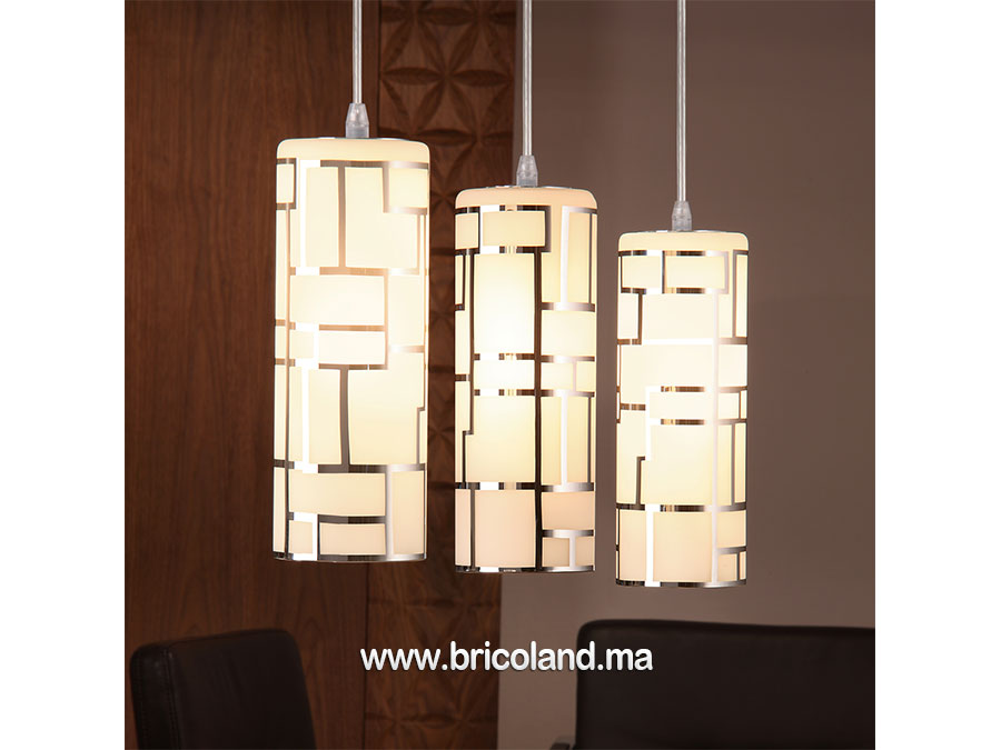 Plafonnier en verre avec décor 92564 - EGLO-4887