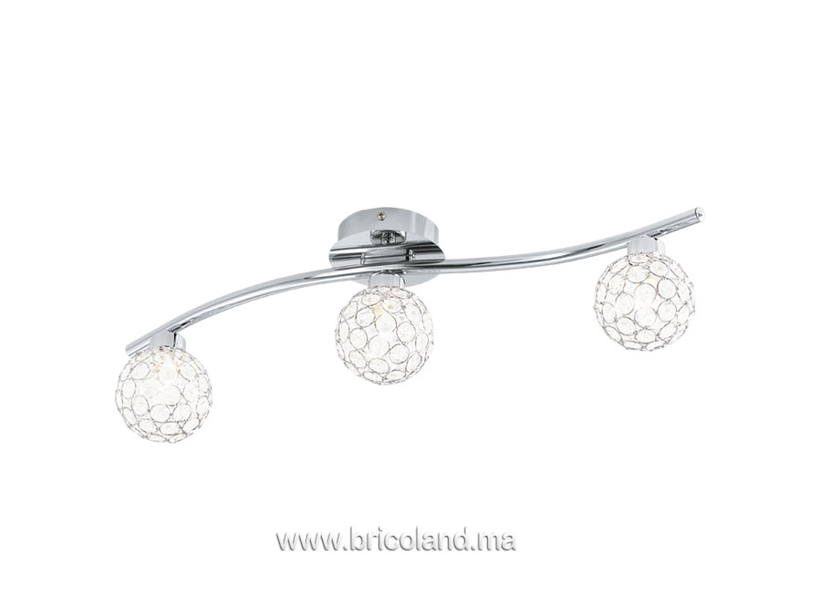 Spot en cristal à 3 lumières 92593 - EGLO-4691