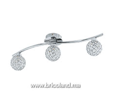 Spot en cristal à 3 lumières 92593 - EGLO-thumbnail