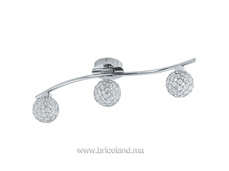Spot en cristal à 3 lumières 92593 - EGLO-0