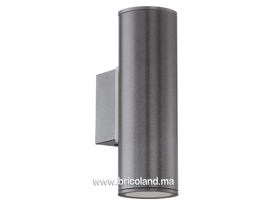 Applique d’extérieur en acier galvanisé 2x3W 2x240Lm - EGLO-0