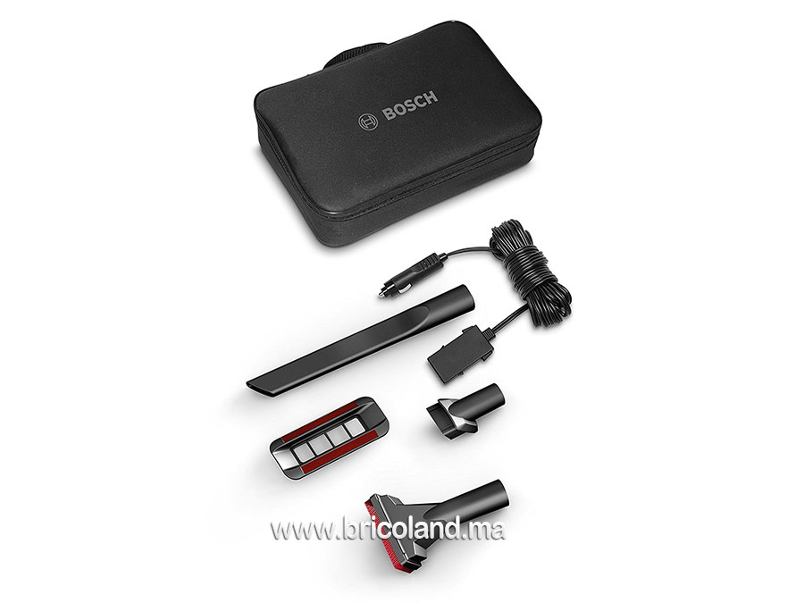 Aspirateur à main avec kit d'accessoires pour la voiture 12V BHN12CAR - Bosch-5391
