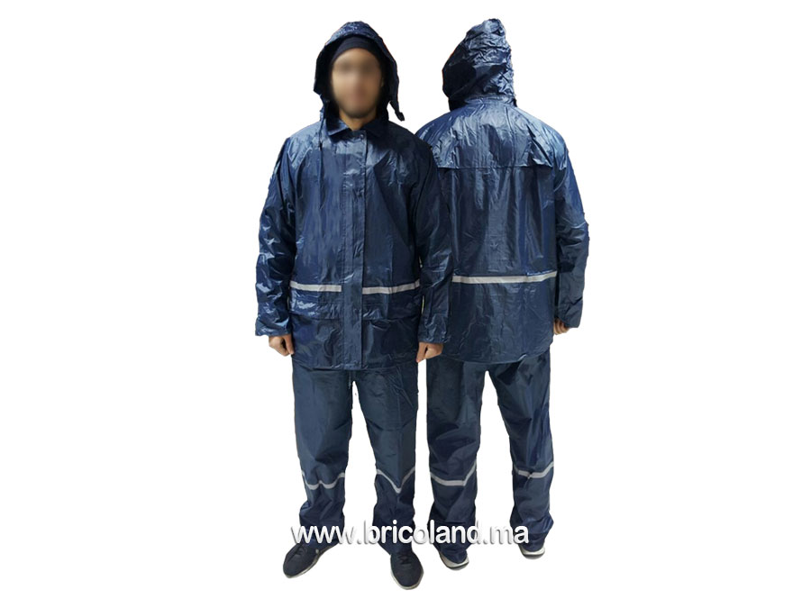 Complet de pluie avec bande - Pro Clothes-0