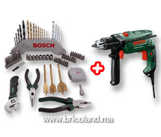 Pack perceuse PSB 530 RE + 73 pièces - Bosch-thumbnail
