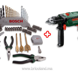 Pack perceuse PSB 530 RE + 73 pièces - Bosch-0