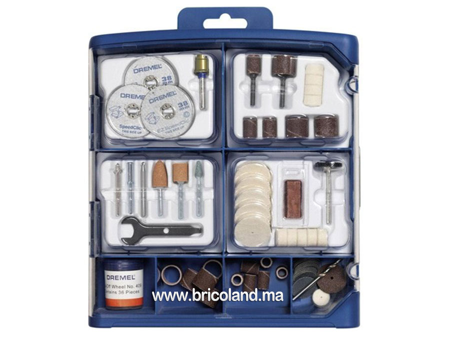 Coffret de 100 accessoires multi-usage - Dremel-6390