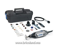 Coffret 3000 4 étoiles : 3 adaptateurs et 55 accessoires - Dremel-thumbnail