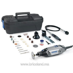 Coffret 3000 4 étoiles : 3 adaptateurs et 55 accessoires - Dremel-0
