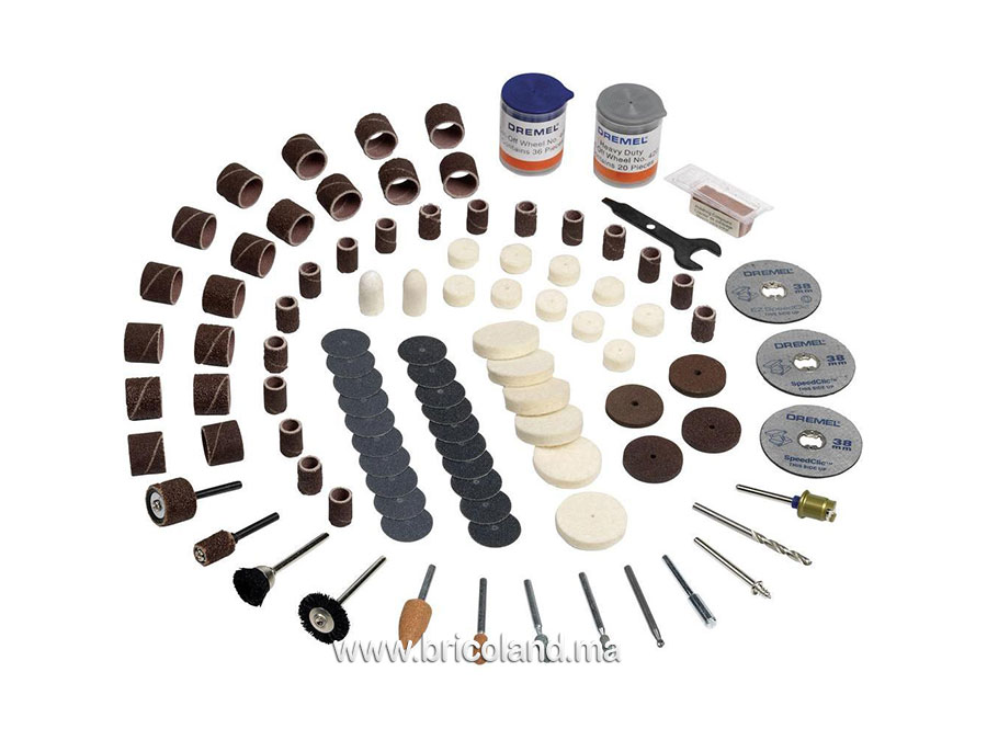 Coffret de 150 accessoires multi-usage - Dremel-6382