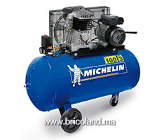 Compresseur d'air 100 litres 2 cv MB100 - Michelin-thumbnail