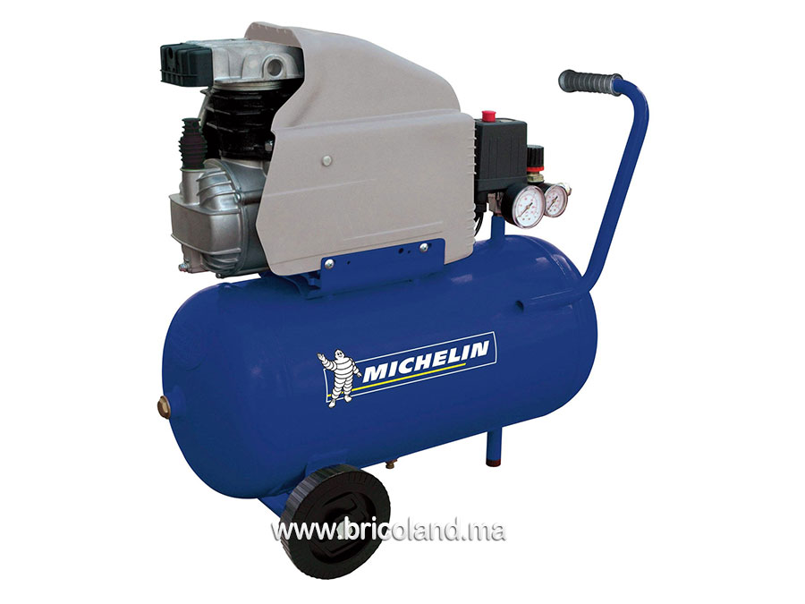 Compresseur d'air 24 litres MB24 - Michelin-0