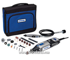 Coffret 4000 : 1 adaptateur et 45 accessoires - Dremel-thumbnail