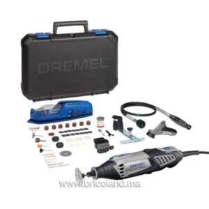 Coffret 4000 : 4 adaptateurs et 65 accessoires - Dremel-0